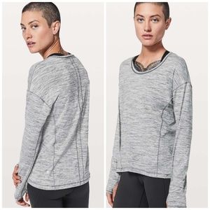 Lululemon Sweat Embrace Long Sleeve Space Dye